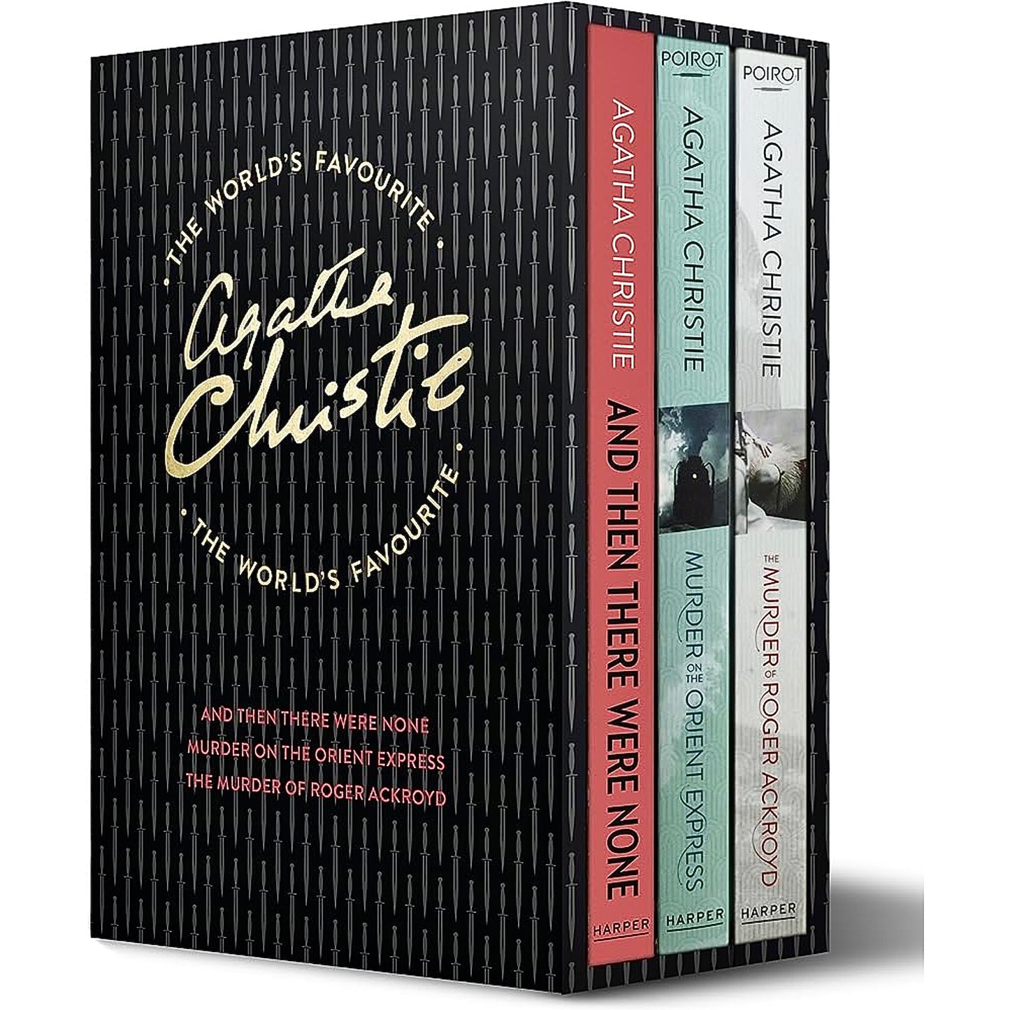 The World's Favourite Agatha Christie Box Set (And Then There Were None, Murder on the Orient Express, The Murder of Roger Ackroyd) by Agatha Christie