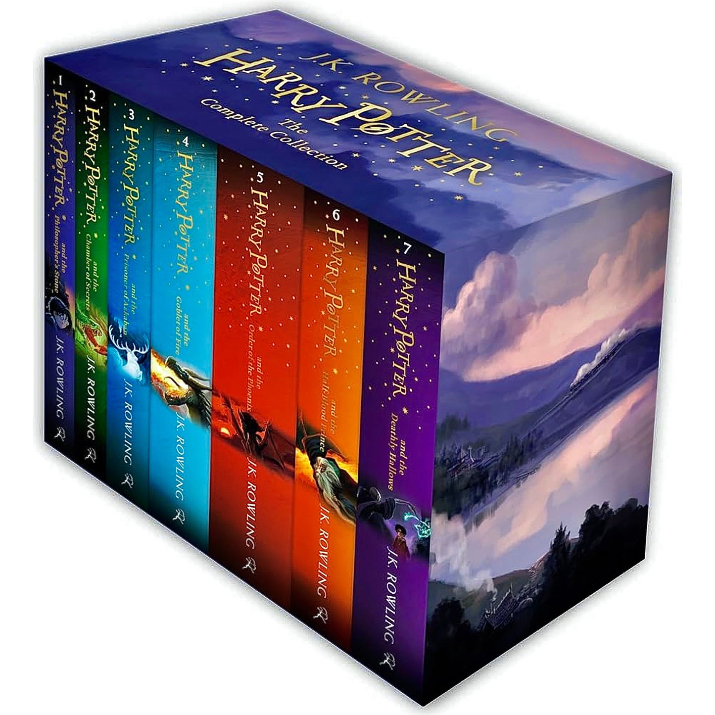 Harry Potter Box Set: The Complete Collection (Children's Paperback) - Harry Potter books set  (English, Mixed media product, Rowling J. K.)