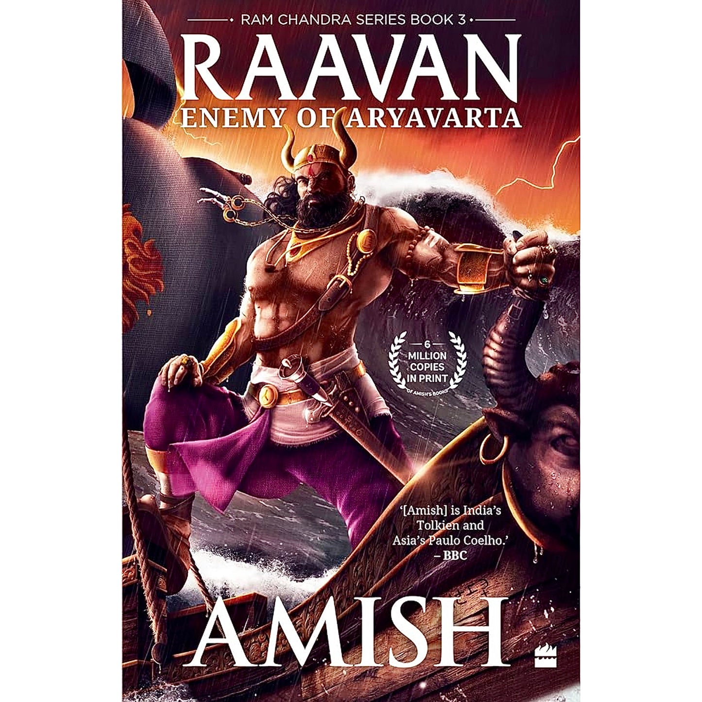 RAAVAN Enemy Of Aryavarta By Amish | English | Paperback(Ravan)